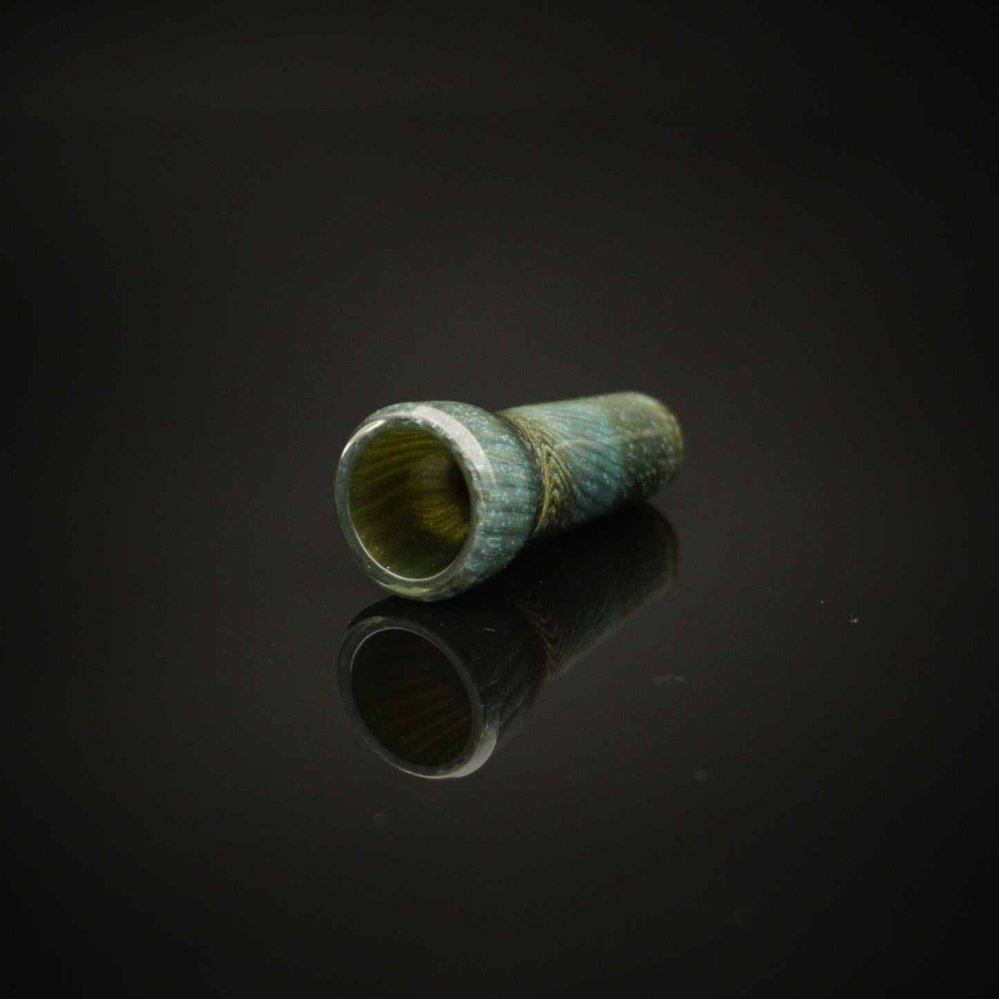 Optera Fully Worked 14mm Bowl #29