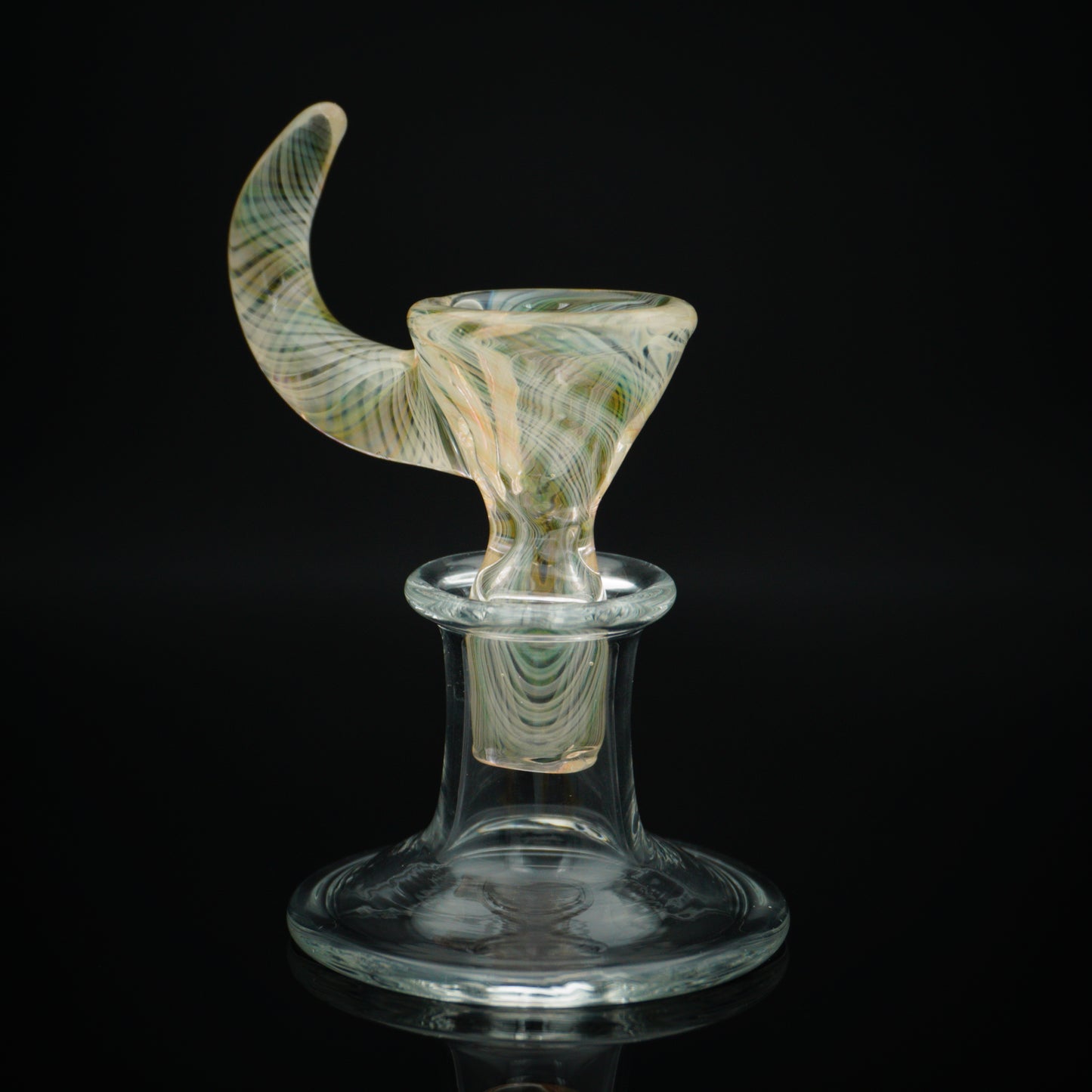 Hmk Fumed Fully Worked 18mm Bowl #10