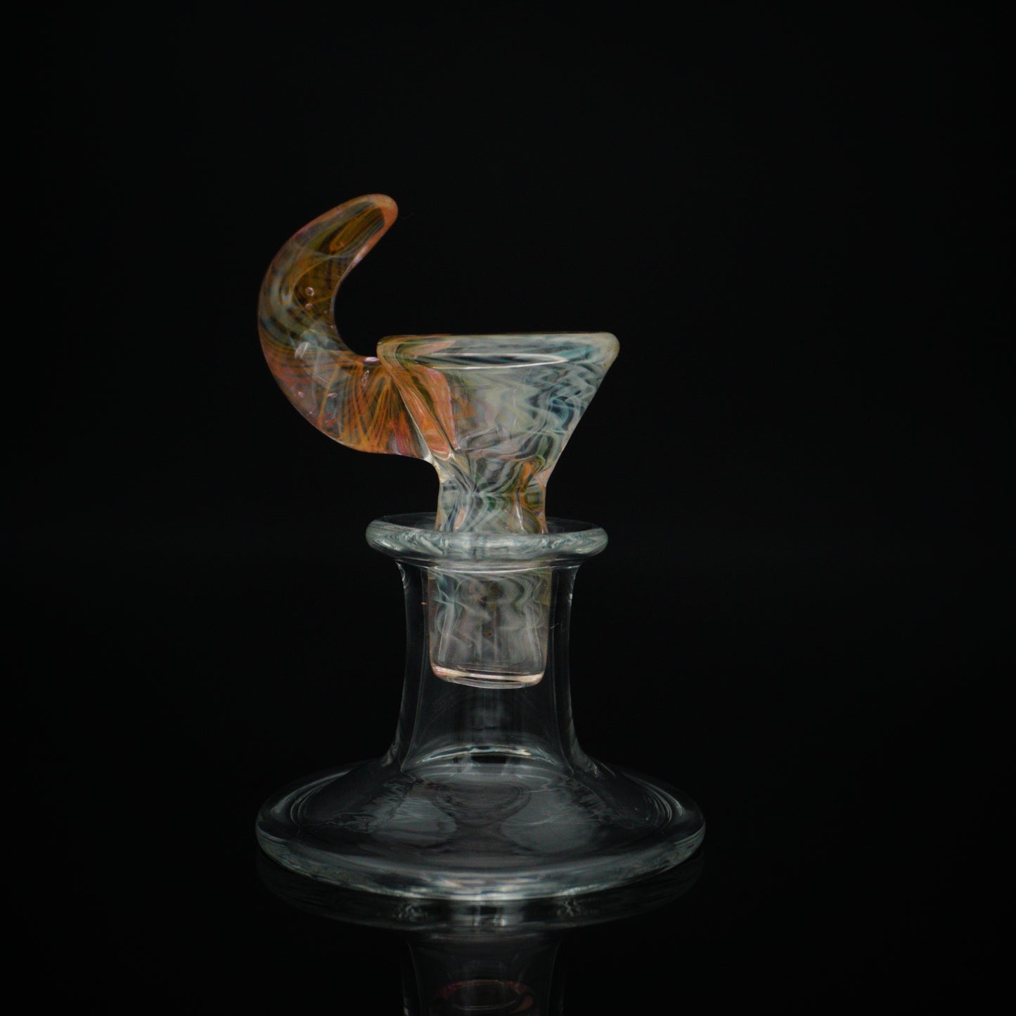 Hmk Fully Worked Fumed 18mm Bowl #19