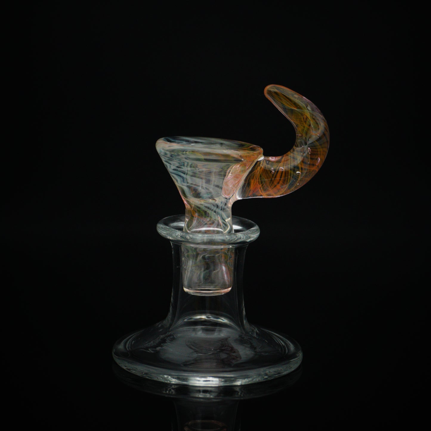 Hmk Fully Worked Fumed 18mm Bowl #19